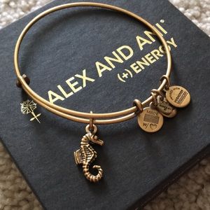 Alex and Ani seahorse bangle